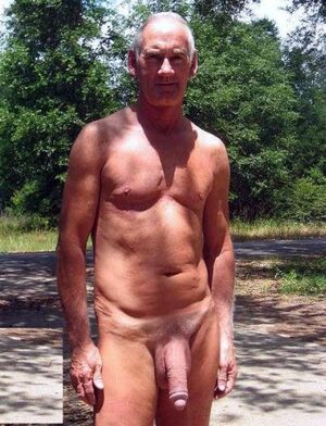 mature men with erections