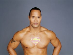 the rock naked